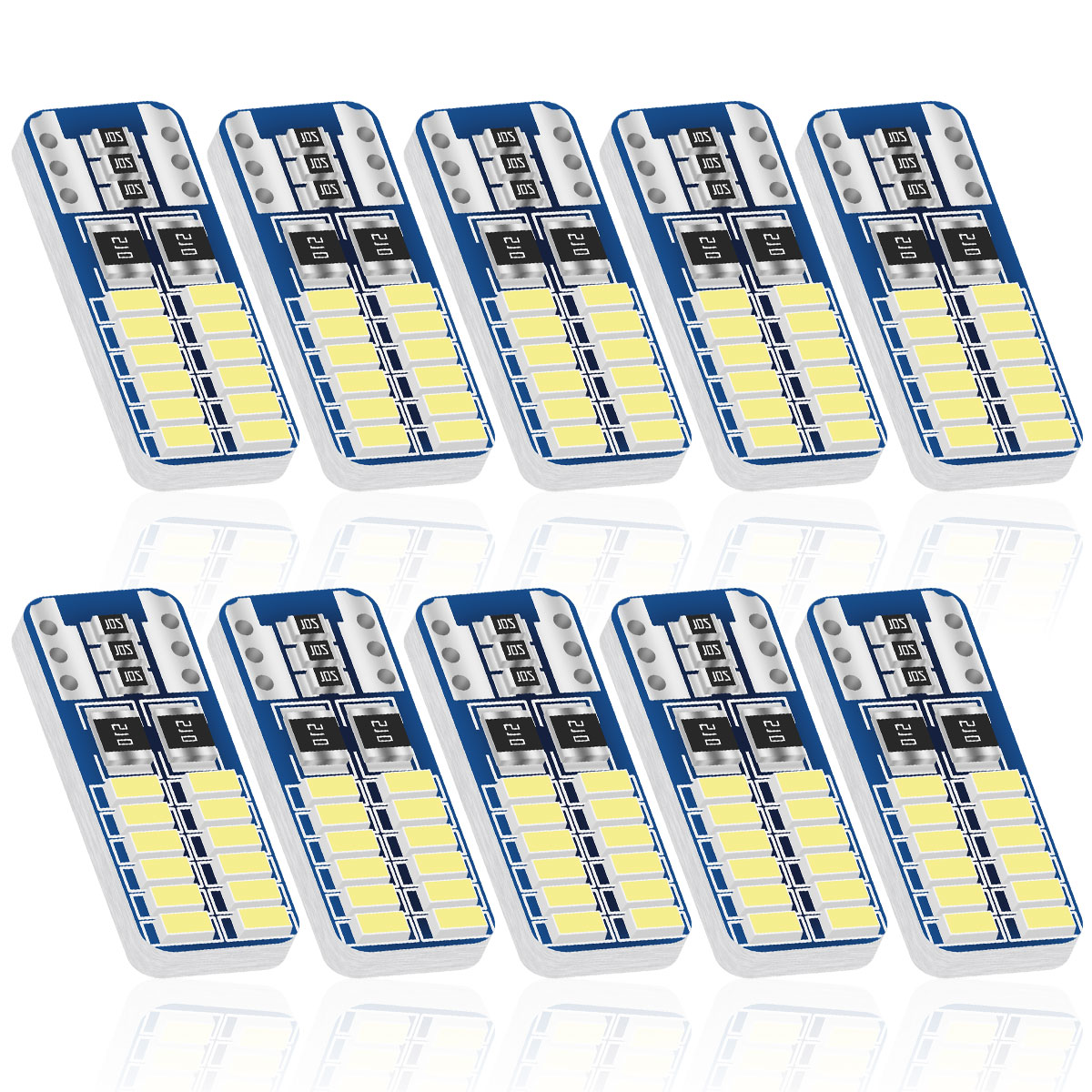 Actinic Blue Led - 2/6/10/20PCS T10 W5W LED Luce interna