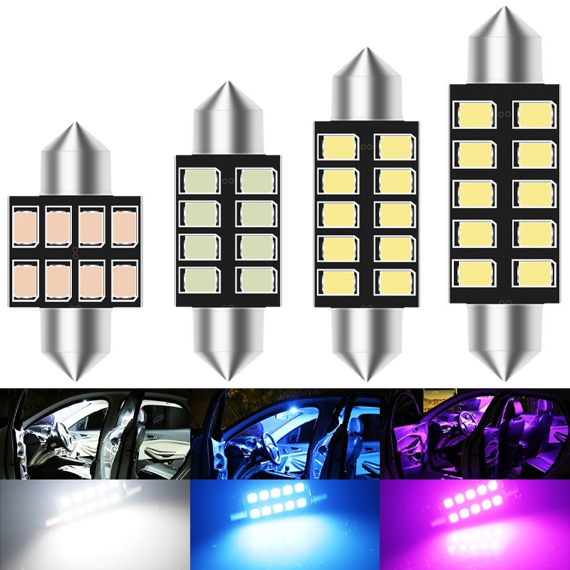 Actinic Blue Led - 2 pz led C5W luce festone