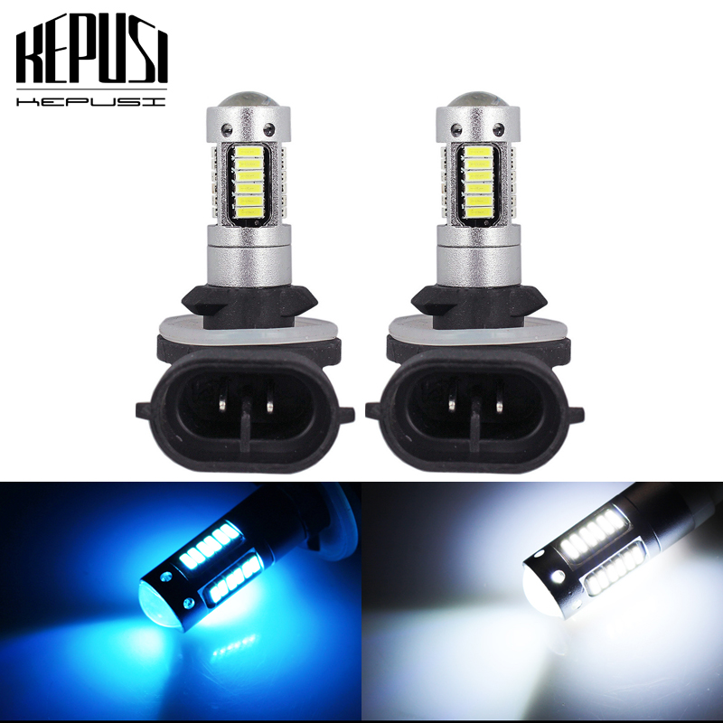 Actinic Blue Led - 2 pezzi H27 881 LED fendinebbia
