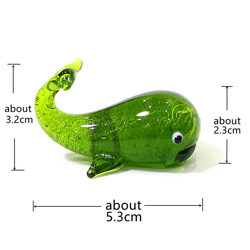 Murano vetro balena in miniatu - Marine Aquarium Home recensione e prezzo