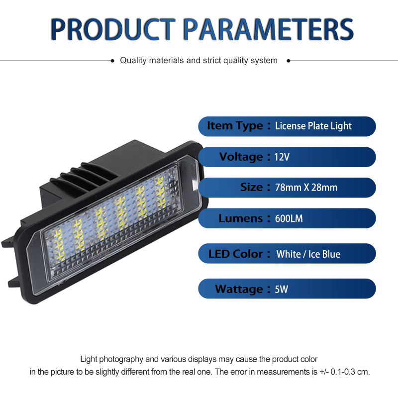 2 pz LED Numero di Licenza Lam - Actinic Blue Led recensione e prezzo