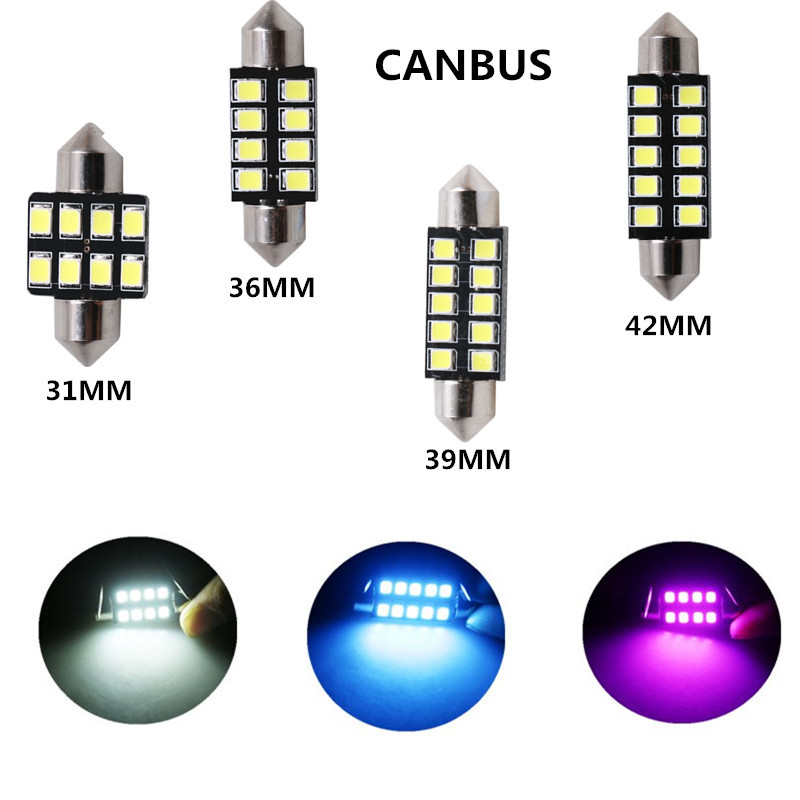 2 pz led C5W luce festone 31mm - Actinic Blue Led recensione e prezzo