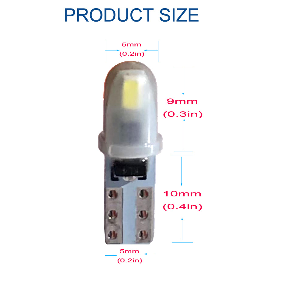 10 pz T5 PC74 B8.5 LED Canbus  - Actinic Blue Led recensione e prezzo