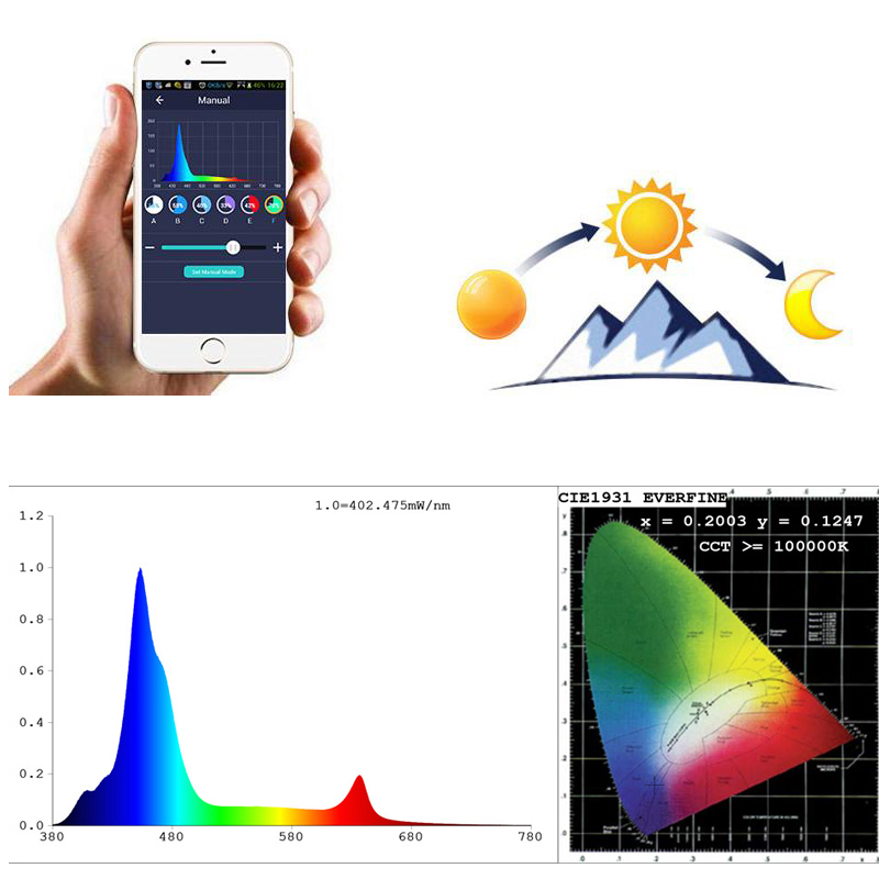 Spectra Aqua Helios Programma  - Aqua Marine Tank recensione e prezzo